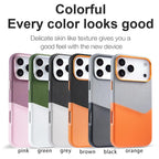 Cloth-and-Leather MagSafe Case with Card Slot — iPhone 13 Pro