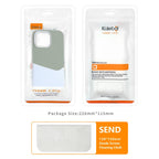 Cloth-and-Leather MagSafe Case with Card Slot — iPhone 13 Pro
