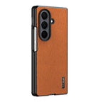Tree Bark Leather Shockproof Case — Galaxy Z Fold8 Ultra