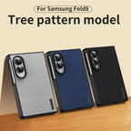 Tree Bark Leather Shockproof Case — Galaxy Z Fold8 Ultra
