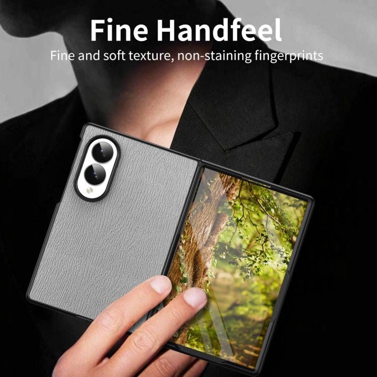 Tree Bark Leather Shockproof Case — Galaxy Z Fold8 Ultra