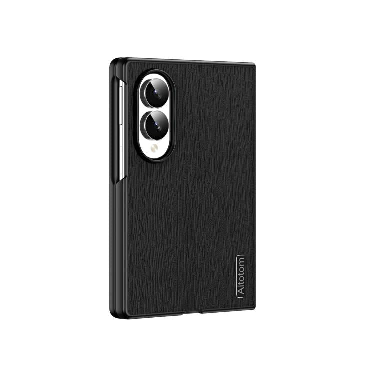 Tree Bark Leather Shockproof Case — Galaxy Z Fold8 Ultra