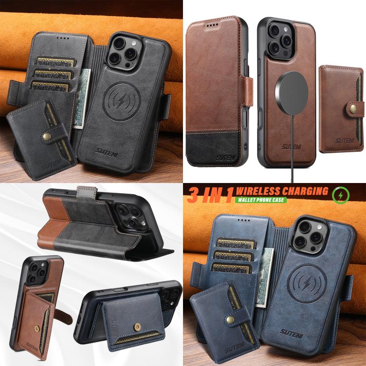 Detachable MagSafe Wallet Case for iPhone