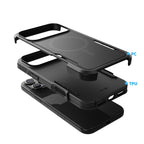Matte MagSafe Shockproof Case, 1.5 mm Raised Screen Lip — iPhone 17 Pro Max