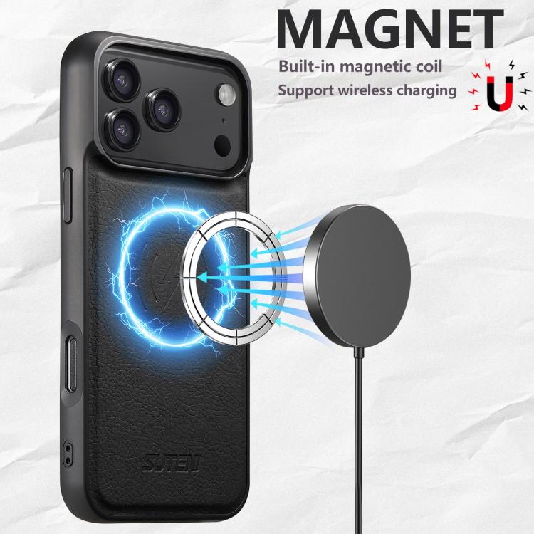 Litchi Leather MagSafe Case — iPhone 18 & More
