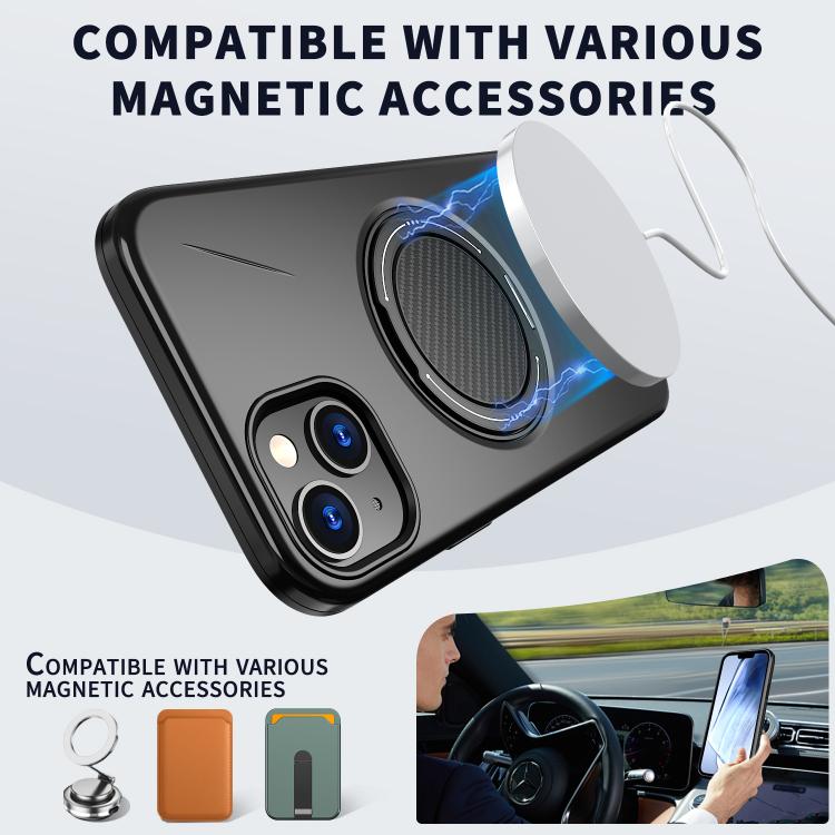 MagSafe Case with 360° Rotating Ring Stand — iPhone 15