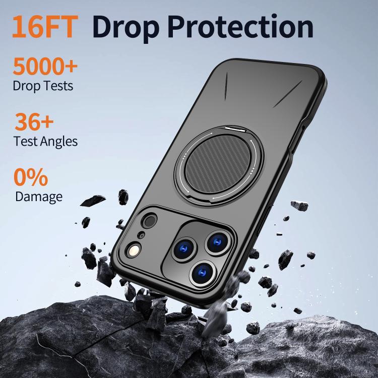 MagSafe Case with 360° Rotating Ring Stand — iPhone 18 Pro