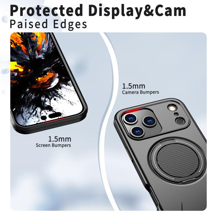 MagSafe Case with 360° Rotating Ring Stand — iPhone 18 Pro