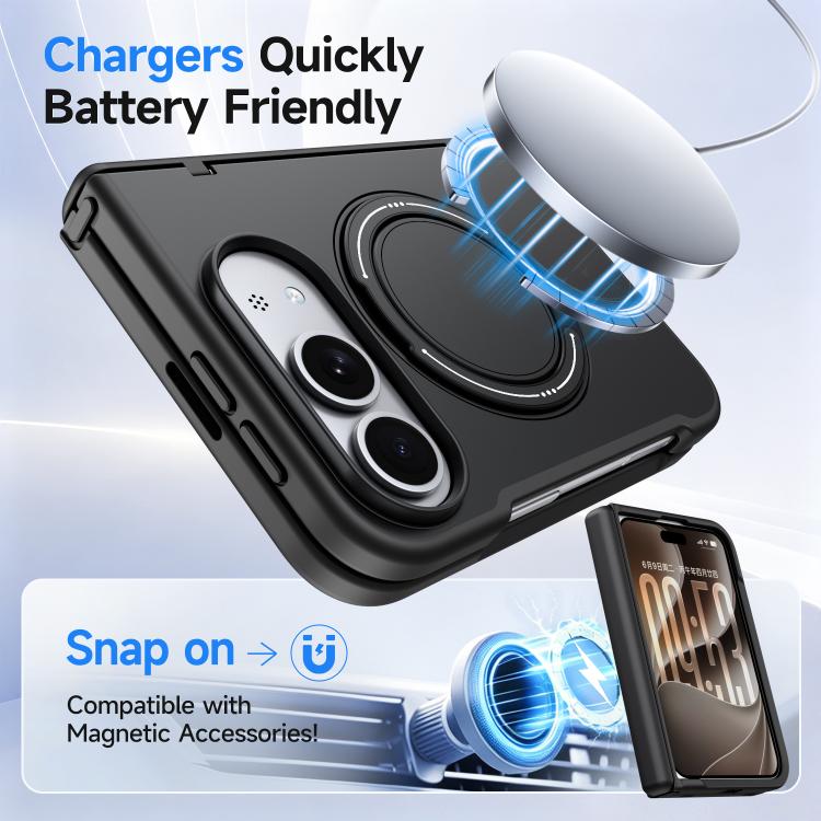 Kalebol Magnetic MagSafe Rotation Holder PC Phone Case, For iPhone 18 Pro, For iPhone Duo, For iPhone 18 Pro Max, For iPhone 17e / 16e, For iPhone 17 Pro Max, For iPhone 17 Pro, For iPhone 17, For iPhone Air, For iPhone 16 Pro Max, For iPhone 16 Pro   ...