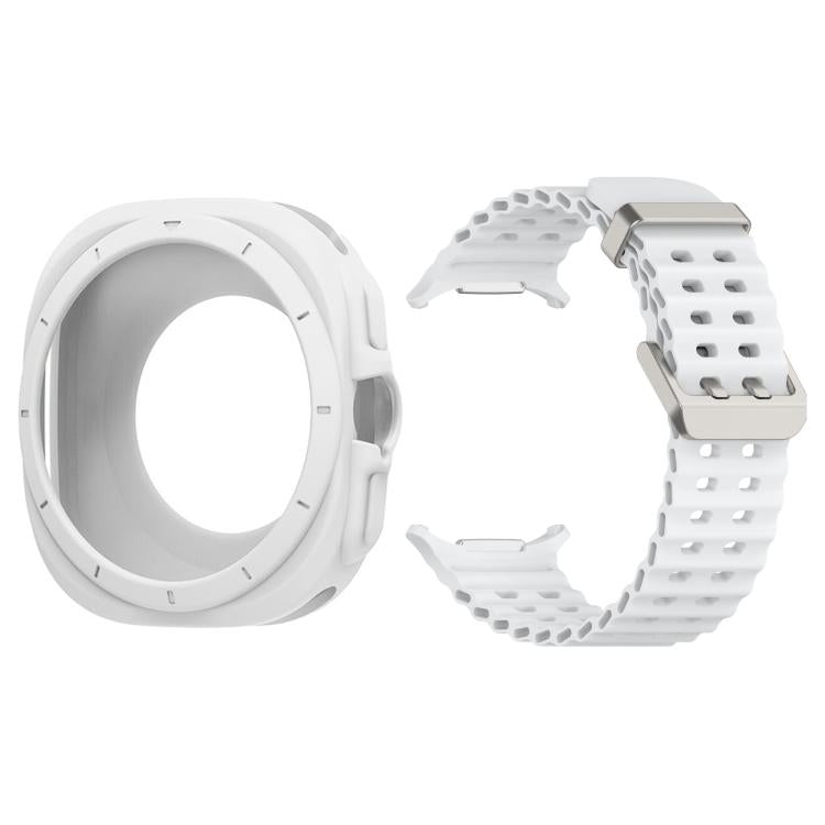 Marine Sport Silicone Watch Band — Galaxy Watch Ultra