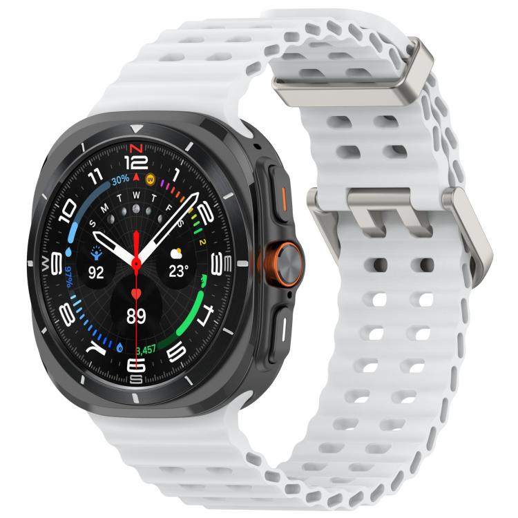 Marine Sport Silicone Watch Band — Galaxy Watch Ultra