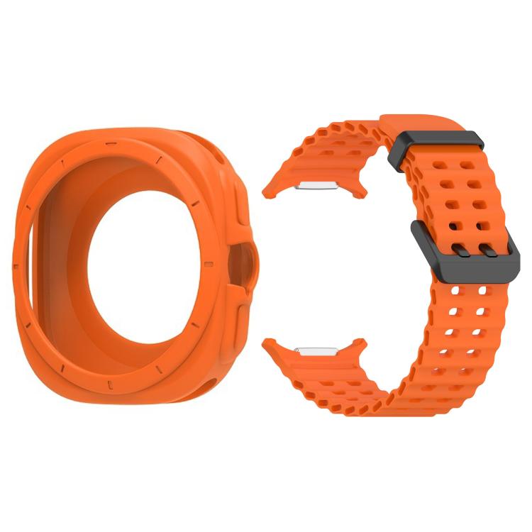 Marine Sport Silicone Watch Band — Galaxy Watch Ultra