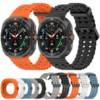Marine Sport Silicone Watch Band — Galaxy Watch Ultra