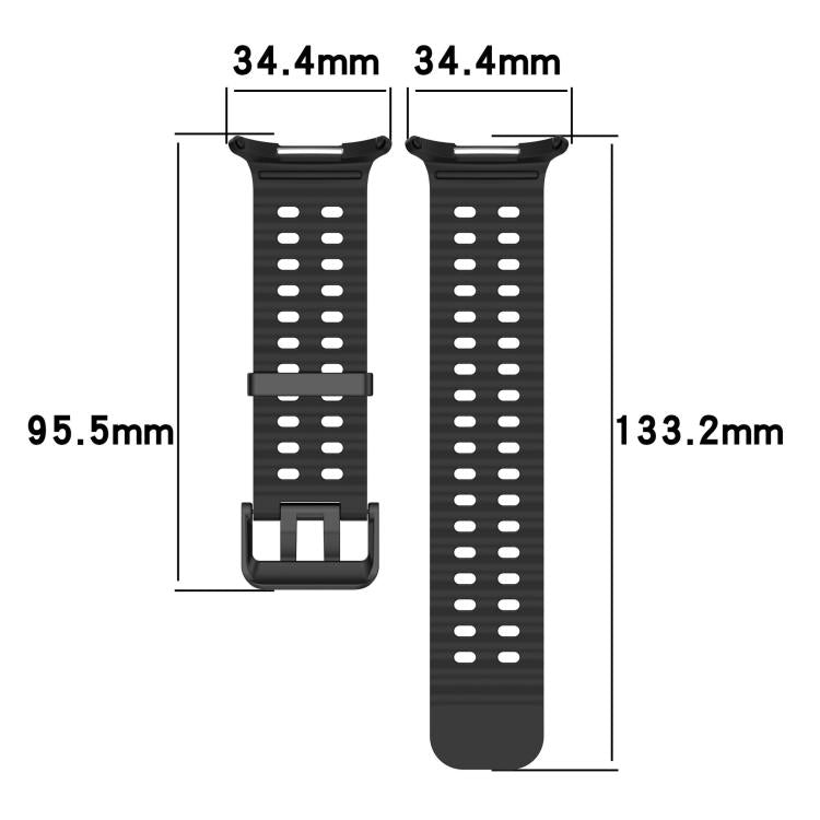 Marine Sport Silicone Watch Band — Galaxy Watch Ultra