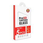 Big Arc Edge Tempered Glass Film (5-Pack) — iPhone 18 Pro