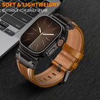 Armour-Style Leather Watch Band — Apple Watch