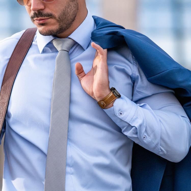 Armour-Style Leather Watch Band — Apple Watch