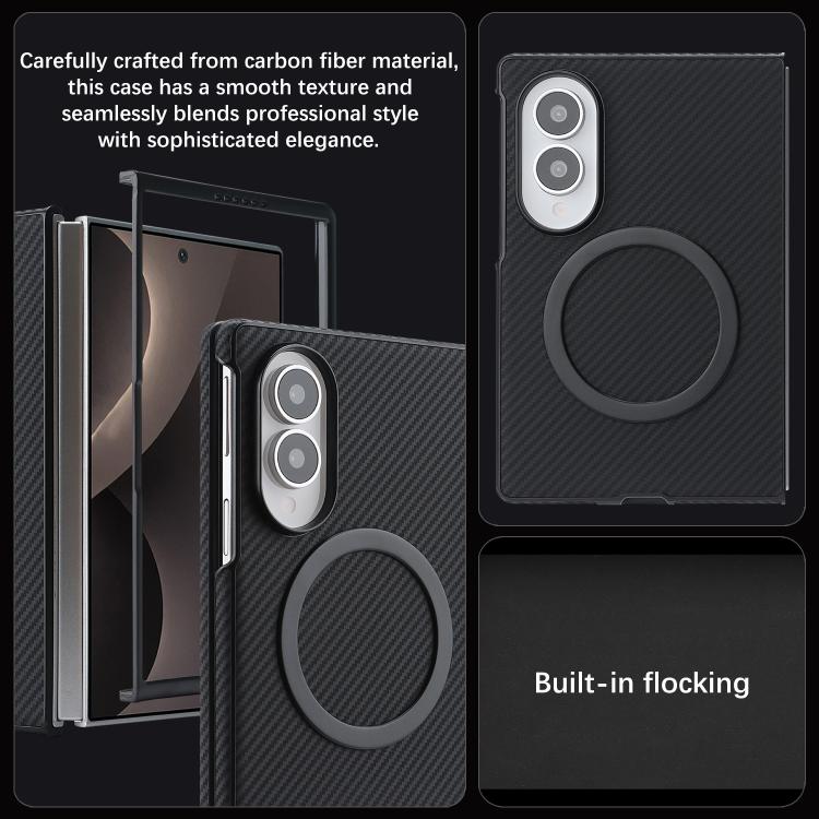 Carbon-Fibre MagSafe Case — Galaxy Z Fold8 & S26