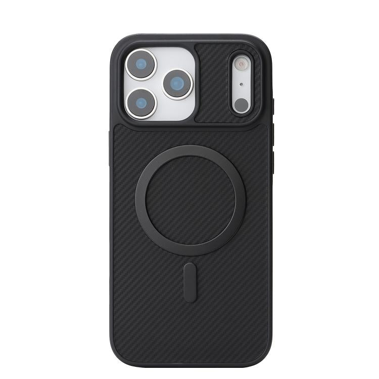 Carbon-Fibre Leather MagSafe Case — iPhone 18 Pro