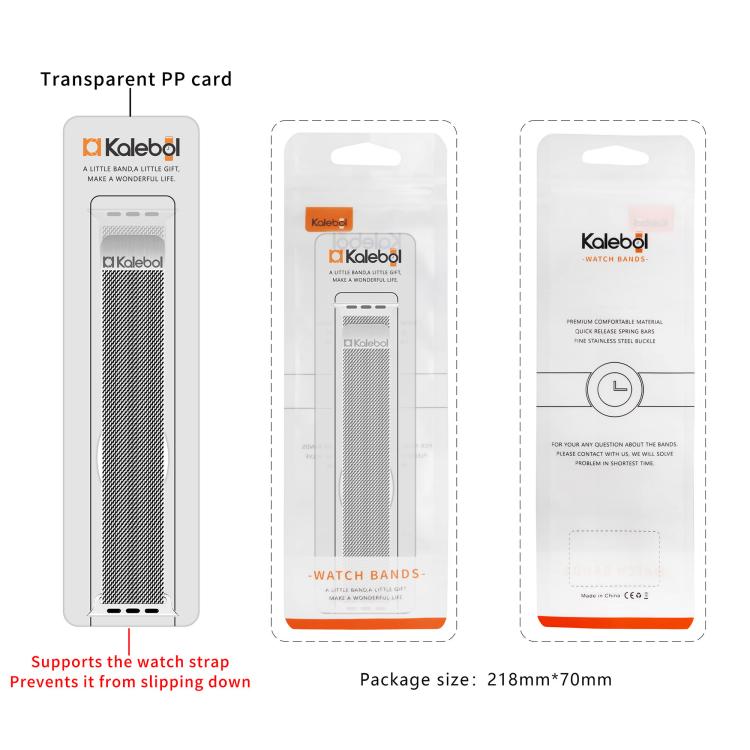 Double-Link Milanese Watch Band — Apple Watch