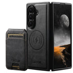 Cowhide Leather Case with Detachable Card Bag
