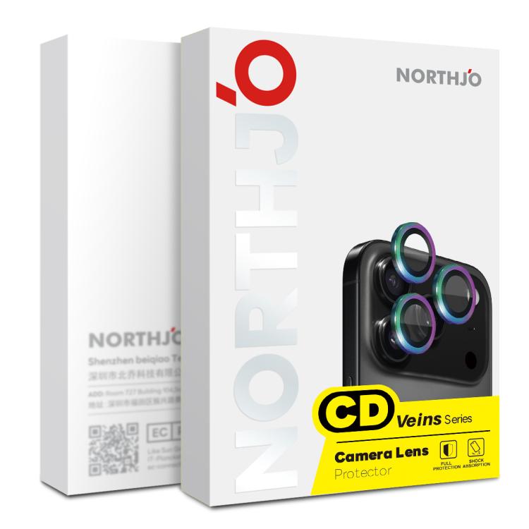 Metal Ring Camera Lens Protector, Tempered Glass — Galaxy S26+