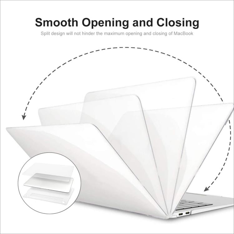 3-in-1 Crystal Case with Keyboard Film — MacBook Neo 13 (US Layout)