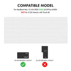 3-in-1 Matte Case with Keyboard Film — MacBook Neo 13 (EU Layout)