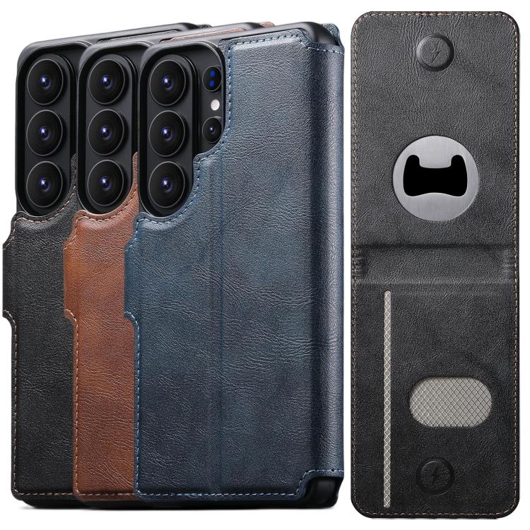 Leather Wallet Case with Bottle Opener — Galaxy S Ultra Series
