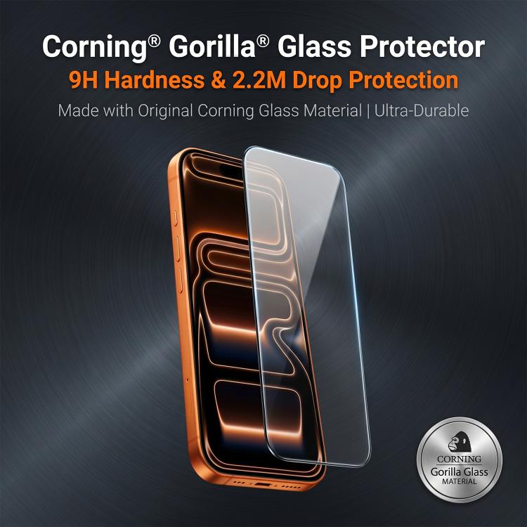 Corning Glass Anti-Glare Screen Protector — iPhone 17 Pro