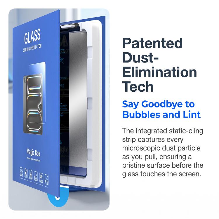Dust-Proof Box Glass Film — iPad Air 13