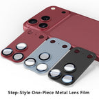 Step-Style AR Metal Lens Film — iPhone 18 Pro