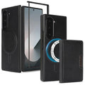 Leather Case with Detachable Magnetic Card Bag