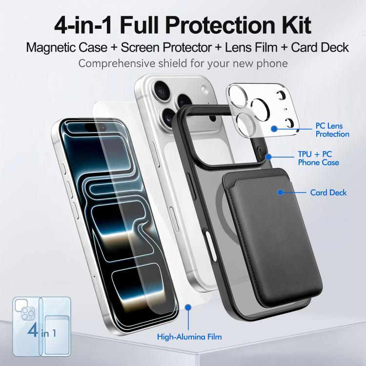 4-in-1 Magnetic Case Set — iPhone 18 Pro