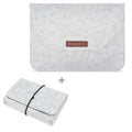 Felt Sleeve Bag with Power Pouch — MacBook