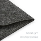 Felt Sleeve Bag with Power Pouch — MacBook