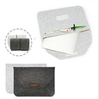 Felt Sleeve Bag with Power Pouch — MacBook
